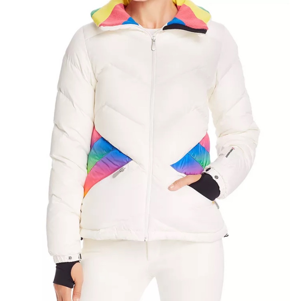 PERFECT MOMENT Apres Duvet Down Coat Ski Snowboard Winter Jacket Large
